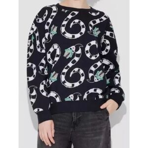 Beetlejuice Sandworm Crewneck Sweatshirt Small